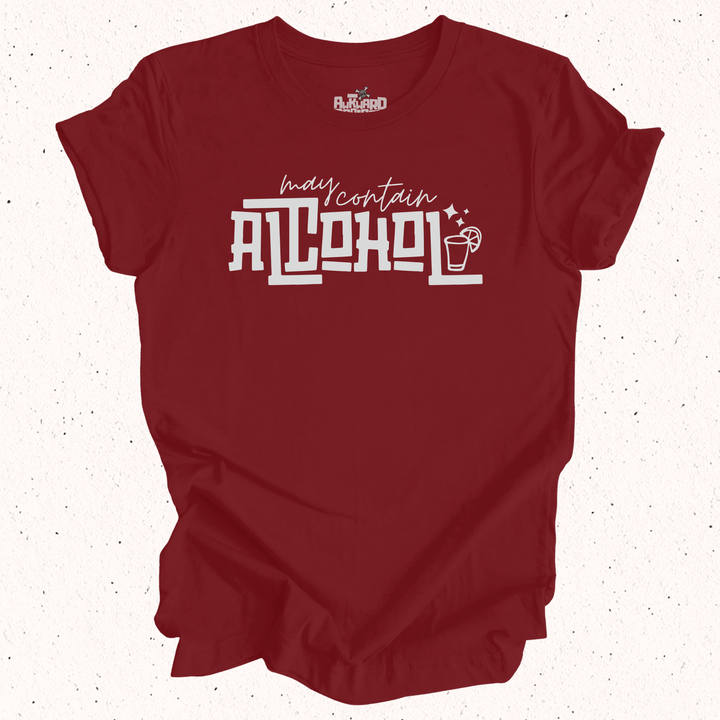 May Contain Alcohol - Unisex Jersey Tee / Women's Fitted Jersey Tee