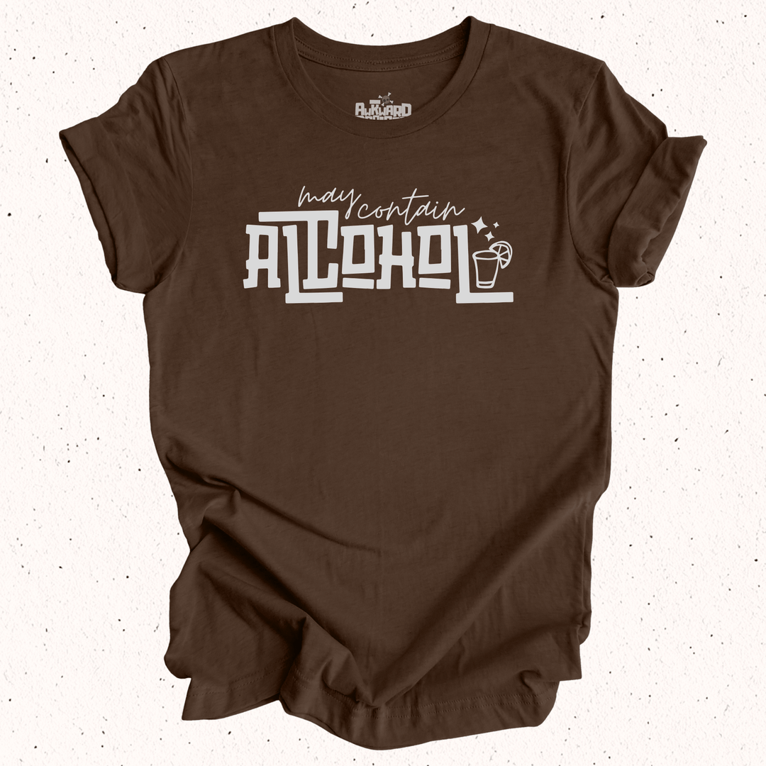May Contain Alcohol - Unisex Jersey Tee / Women's Fitted Jersey Tee