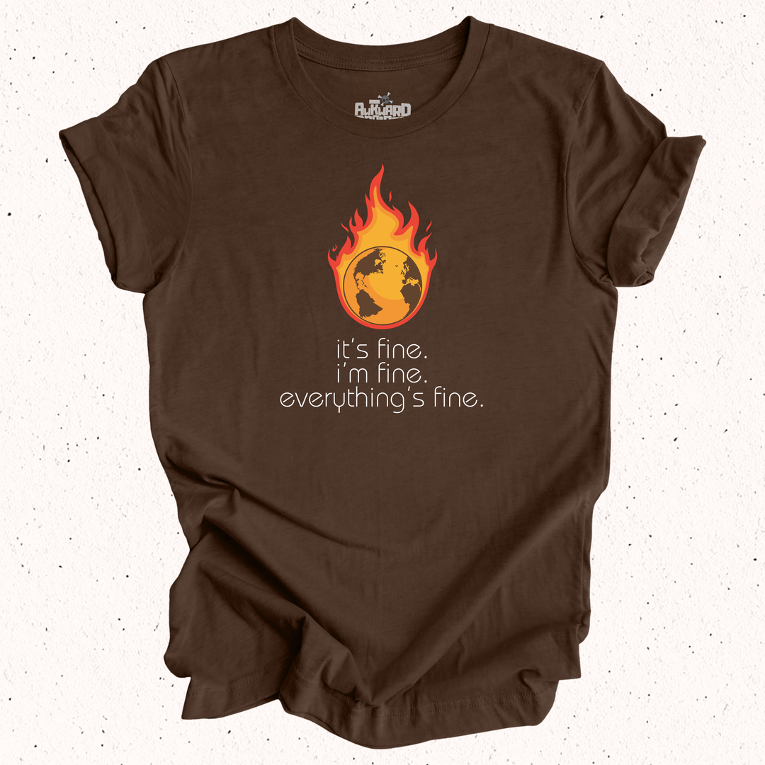 It's Fine I'm Fine Everything's Fine - Unisex Jersey Short Sleeve Tee