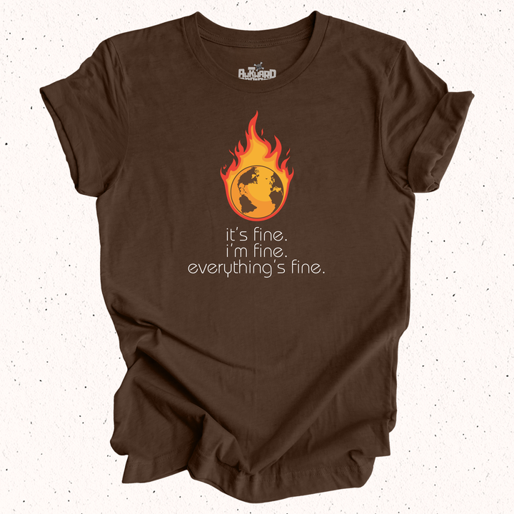 It's Fine I'm Fine Everything's Fine - Unisex Jersey Short Sleeve Tee