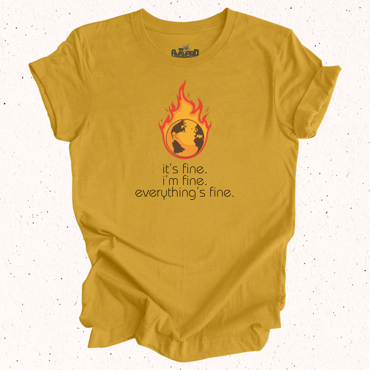 It's Fine I'm Fine Everything's Fine - Unisex Jersey Short Sleeve Tee