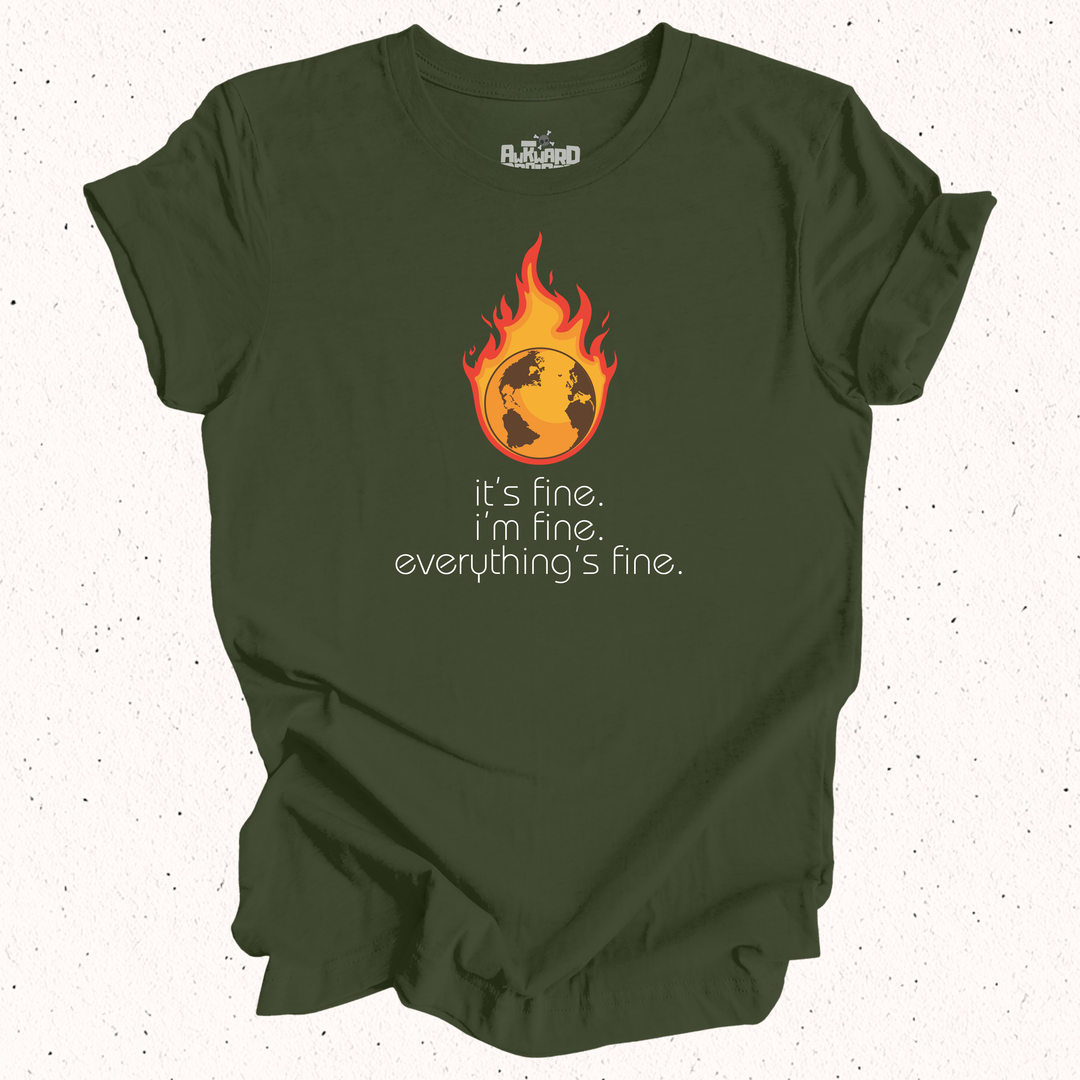 It's Fine I'm Fine Everything's Fine - Unisex Jersey Short Sleeve Tee