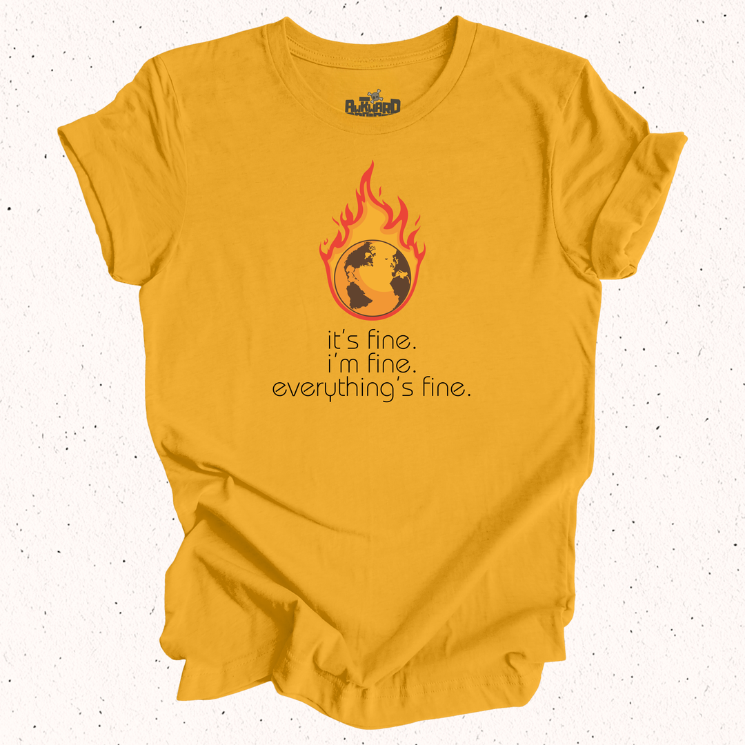 It's Fine I'm Fine Everything's Fine - Unisex Jersey Short Sleeve Tee