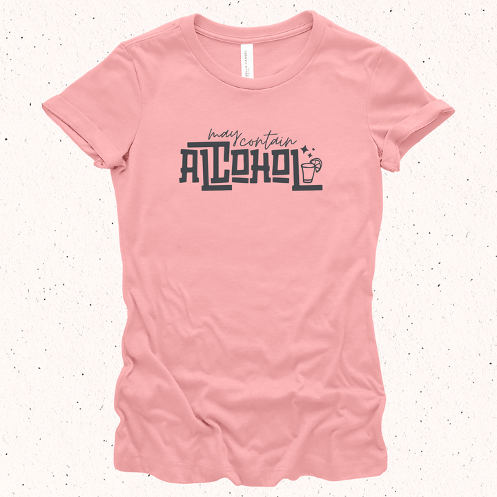 May Contain Alcohol - Unisex Jersey Tee / Women's Fitted Jersey Tee